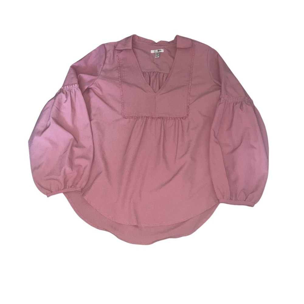 Amuse Society Mozambique Long Sleeve Woven top.